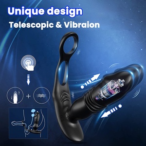 Erkekler için 12-Speed Thrusting Anal vibratör g-spot g-max Climax duygu yetişkin oyuncak erkekler için popo fiş mastürbasyon - Product Image 5
