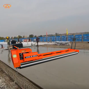 Pavimentadora dividida de eje de tres rodillos de trabajo eficiente, máquina pavimentadora de bordillos de hormigón, pavimentadoras de entrada, cemento - Product Image 1