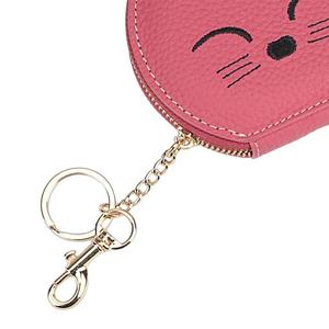 Porte-monnaie AndoBag pour femmes, en cuir de vache véritable, pochette à monnaie tendance, style coréen, petit sac de rangement avec porte-clés 1530 - Product Image 5