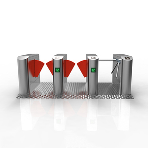 Cửa quay bằng thép không gỉ chisung với rào cản cổng cảm biến cho hệ thống kiểm soát truy cập - Product Image 1