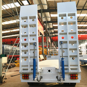 7アクスルフラットベッドスチール低ベッドセミトレーラー貨物用 - Product Image 6