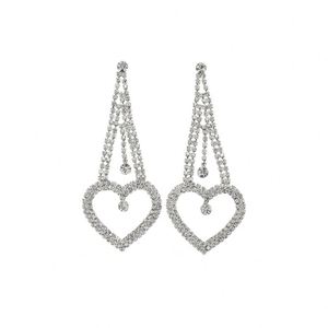 European American Copper Alloy Trendy 18K Gold Plated Needle Earrings Rhinestone Imitation Pearl Exaggerated Flower Snowflake - Product Image 5