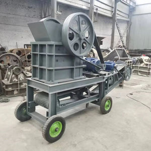 Concasseur à mâchoires 10 Tph facile à utiliser pour le concassage primaire de pierres, graviers et granits dans l'exploitation minière - Product Image 1