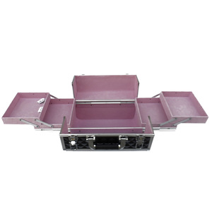 Bandejas portátiles <span class=keywords><strong>de</strong></span> 4 niveles, caja <span class=keywords><strong>de</strong></span> tren <span class=keywords><strong>de</strong></span> maquillaje, caja <span class=keywords><strong>de</strong></span> cosméticos <span class=keywords><strong>de</strong></span> belleza <span class=keywords><strong>de</strong></span> viaje con cerradura con organizador <span class=keywords><strong>de</strong></span> almacenamiento <span class=keywords><strong>de</strong></span> joyas <span class=keywords><strong>para</strong></span> mujeres y <span class=keywords><strong>niñas</strong></span> - Product Image 5