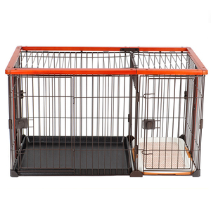 Chenil en bois pour chien avec toilette pour Shiba Inu Corgi chiens moyens/grands et petits-Clôture intérieure et barrière - Product Image 5