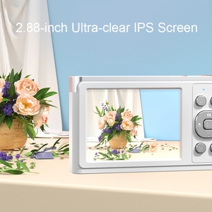 แนะนํา C13 2.88 นิ้ว 4K 8X เลนส์ยืดไสลด์ซูมออปติคอล<span class=keywords><strong>กล้อง</strong></span>ดิจิตอล HD, ข้อมูลจําเพาะ: สีดํา - Product Image 5