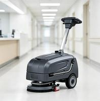 ST-X20 Autolaveuse à Batterie 20L/25L Réservoir Brosse 330mm Nettoyage Sol Commercial Supermarché