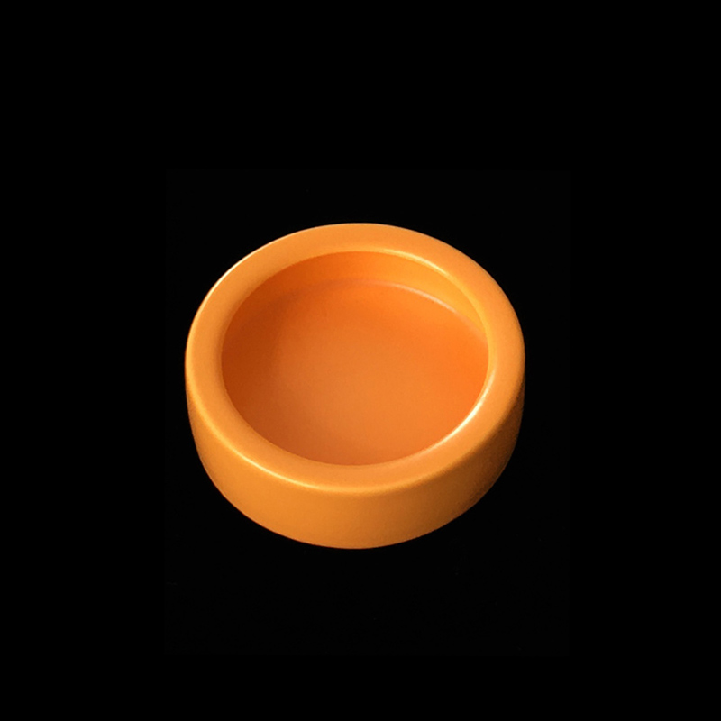 เซรามิกสีเหลืองดินทรงกลมขนาดกลาง