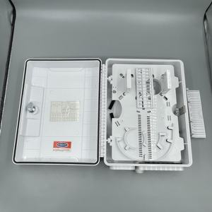 กล่องกระจายใยแก้วนำแสงแบบกลางแจ้ง 32 หรือ 48 คอร์ วัสดุ ABS สำหรับ SC FTTH พลาสติก NAP CTO - Product Image 4