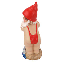 Qiao — figurine de nf en résine, artisanat créatif, Sculpture de pelouse, ornement de natation, jardin