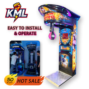 सड़क मनोरंजन मुक्केबाजी पंच मशीन आर्केड पंचिंग मशीन आउटडोर अंतिम बड़े पंच बॉक्सिंग गेम मशीन - Product Image 4