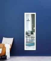 Miroir LED pleine longueur mural rectangulaire éclairé, miroir de corps entier à intensité réglable par toucher pour chambre à coucher et décoration intérieure