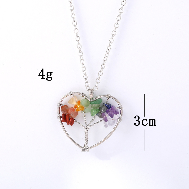 Amor plateado (3 cm) - sin cadena
