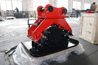 Compacteur vibrant hydraulique GITE MINI pour mini-excavatrice avec moteur – Matériel de construction de haute qualité