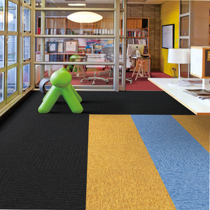 Capet et <span class=keywords><strong>tapis</strong></span> en nylon à pile de boucle ignifuge Carreaux de <span class=keywords><strong>tapis</strong></span> modulaires commerciaux Carreaux de <span class=keywords><strong>tapis</strong></span> de <span class=keywords><strong>bureau</strong></span> 50x50 - Product Image 5