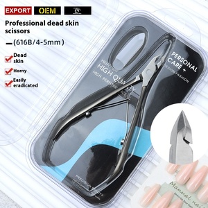 Ventes directes Mâchoire en acier inoxydable 5MM Coupe-ongles et coupe-ongles Pinces à cuticules Outils <span class=keywords><strong>de</strong></span> manucure Outils <span class=keywords><strong>de</strong></span> soin des ongles pour les manucures - Product Image 1