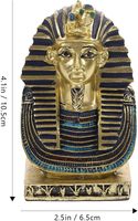 Figurines de collection du roi égyptien TUT en résine