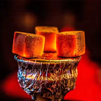 FireMax Offres Spéciales indonésien Coco Briket Cube forme noix de coco briquettes charbon de bois pour narguilés Shisha