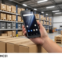 Terminal Genggam Pengumpul Data Chainway MC51 5G Pemindai Barcode 2D Memori 4+64GB dengan Google Play Store PDA Tersedia