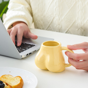 Tasses à café amusantes à prix d'usine, pour amis, amoureux, couples, cadeaux personnalisés pour fêtes, Noël, en porcelaine, sans danger pour les aliments, créatives - Product Image 1