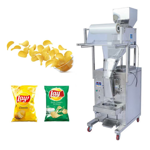 Máquina Empacadora Automática de Polvo de Acero Inoxidable 304 para Sellado de Papas Fritas, Cereales y Galletas - Product Image 1