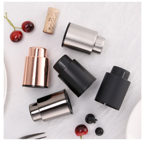 Bouchon de bouteille à pompe sous vide en acier inoxydable, préservateur de <span class=keywords><strong>vin</strong></span> sous vide, bouchons de pompe à vide pour <span class=keywords><strong>vin</strong></span>, garde <span class=keywords><strong>le</strong></span> <span class=keywords><strong>vin</strong></span> vraiment frais - Product Image 5