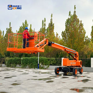 Plataforma Elevadora Hidráulica Todoterreno con Brazo Telescópico, Plataforma <span class=keywords><strong>de</strong></span> Trabajo Elevada, Elevador <span class=keywords><strong>de</strong></span> Personas en Venta - Product Image 4