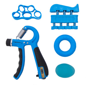 Ensemble <span class=keywords><strong>de</strong></span> renforcement <span class=keywords><strong>de</strong></span> la force <span class=keywords><strong>de</strong></span> préhension 5 pièces, poignée réglable 5-60 kg, kit d'<span class=keywords><strong>exercices</strong></span> pour la force des avant-bras - Product Image 6