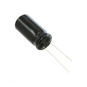 Distribuidor Autorizado: Condensador de Aluminio CAP ALUM 22UF 20% 400V RADIAL TH B43851F9226M000 de Orificio Pasante 22 uF - Product Image 1
