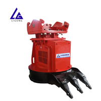 360 °   Aimant hydraulique rotatif pour excavatrice de 8 à 30 tonnes, homologué CE, attache de séparation de ferraille haute capacité