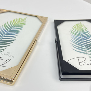 Bán buôn tùy chỉnh lớn nhất thanh lịch trang trí nội thất mạ Khung máy tính để bàn cho 5x7 ảnh kim loại sắt khung ảnh - Product Image 3