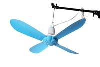 2023 gros petit en stock ventilateur de plafond 110v ventilateur led ventilateur de plafond lumière 12V télécommande ventilateur de plafond