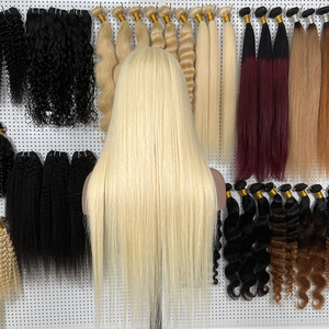 Beauty Supplies 13X4 4X4 HD Ren Phía Trước Tóc Giả Ngắn Trong Suốt Ren Phía Trước Tóc Giả 613 Tóc Giả Tóc Con Người Thụy Sĩ Ren Giá Bán Buôn - Product Image 3