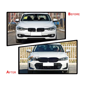 Mise à niveau XT pour <span class=keywords><strong>BMW</strong></span> <span class=keywords><strong>série</strong></span> 3 F35 F30 Kit de carrosserie 2013-2018 à G20 <span class=keywords><strong>M</strong></span>-Tech 2023 Kit de carrosserie <span class=keywords><strong>Grille</strong></span> phare garde-boue coffre feu arrière capot - Product Image 2