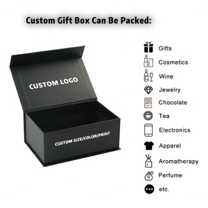 Caja Rígida de Papel con Imán Personalizado Crown Win, Forro de Esponja Satinado, Estampado en Relieve con Lámina Dorada, Recubrimiento UV, Laminación Mate, Almacenamiento de Alimentos Reciclado - Product Image 6