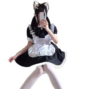 Nouvelle Robe de <span class=keywords><strong>Cosplay</strong></span> Lolita Mignonne, Uniforme de Soubrette, Robe de Catwoman, Costume de Performance pour Convention Anime, Robe de Princesse, Robe de Soirée pour Femme - Product Image 6