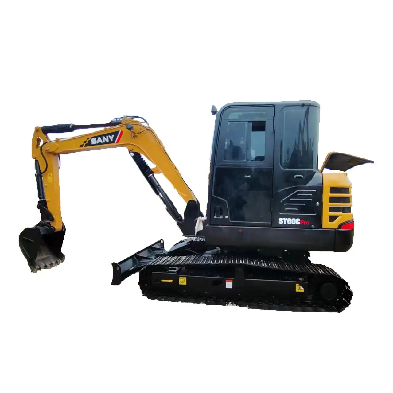 6ton SANY60 used excavator crawler cheap price original paint mini 90% new used excavator