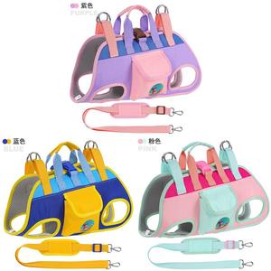 Waterproof Pet Carrier Harness <b>Backpack</b> Adjustable Breathable Lightweight <b>Dog</b> Sling Vest for Small Pets - Product Image 1