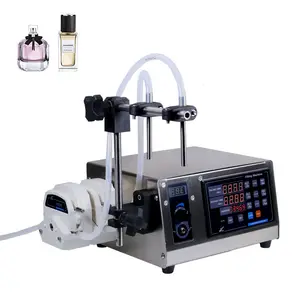 GR2-1B Double nozzle electronics Laundry Cooking Oil Water Juice Milk Beverage Perfume Bottle liquid filling Machine
