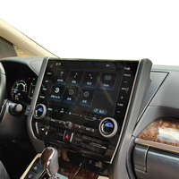 Radio Multimedia para Auto Android de 15.6 Pulgadas con Reproductor de DVD, Carplay y GPS para Toyota Alpha Alphard Serie 35 a Serie 40 2015-2019