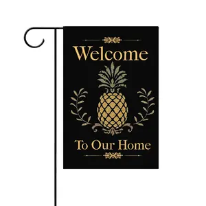 Custom Printed Yard Outdoor Decorative Vertical Double-sided 12 X 18 Garden Flags With Pole