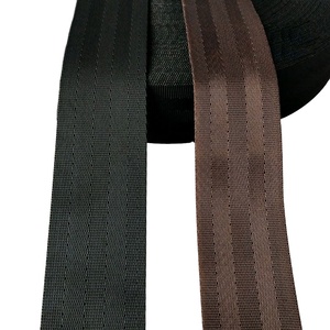 20Mm 25Mm 38Mm <span class=keywords><strong>50Mm</strong></span> Đàn Hồi Vành Đai An Toàn Vật Nuôi Thắt Lưng Cà Phê Dệt Vải Dây Đeo Cho Ba Lô Ngoài Trời Ghế Xe Túi Các Bộ Phận Màu Đen - Product Image 3