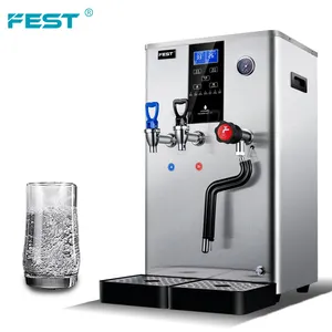 FEST Boba tea shop Commercial metal color 20L steam hot and cold water heater machine bubble tea boiler