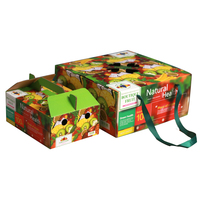 Carton de fruits personnalisé OMT Carton d'emballage de papier d'emballage ondulé pour tomates légumes Boîte d'emballage en carton ondulé pour légumes