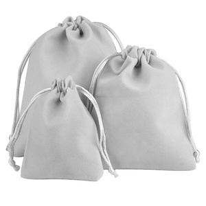 Sacs cadeaux en satin multicolores recyclables avec cordon de serrage pour bijoux, vêtements, chaussures, rangement - Product Image 1
