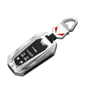 Silicone+Zinc Alloy Car <b>Key</b> Case for TOYOTA Sienna 2021 2022 Hybrid Vehicles Alphard PREVIA Voxy Remote 5 6 Buttons Keychain - Product Image 1