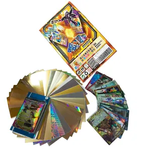 Cartes de jeu <span class=keywords><strong>laser</strong></span> personnalisées, papier d'impression, personnage de dessin animé, fabricant de cartes de jeu, vente en gros, jeu de cartes pour enfant - Product Image 1
