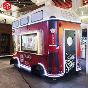 Carrito eléctrico móvil para comida, carrito <span class=keywords><strong>de</strong></span> diseño gratuito para comida, negocios, Taco, Pizza, café, camión, servicio <span class=keywords><strong>de</strong></span> calle, helado - Product Image 2