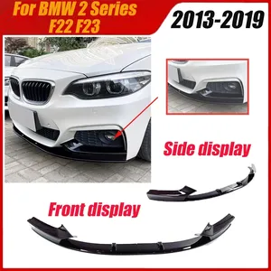 Spoiler inférieur de pare-chocs avant StarNav pour Série 2 F22 F23 2013-2019, 4 lames de diffuseur, kits auto, accessoires tuning modifiés - Product Image 4