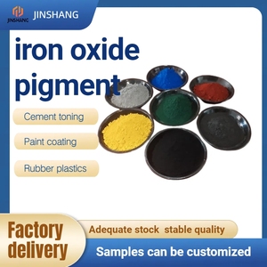 Pigments d'oxyde de fer de qualité industrielle certifiés RoHS pour matériaux de construction et pigments de revêtement à base d'eau - Product Image 2